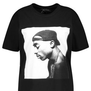 Plus Tupac License T-Shirt
